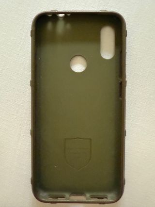 Custodia Rugged Shield Verde per Redmi Note 7