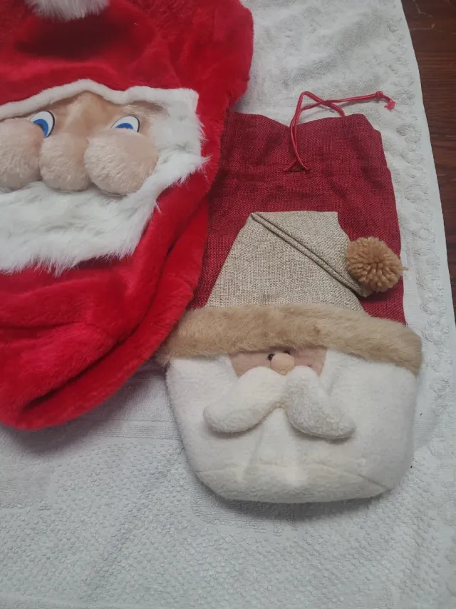 Saco de Papá Noel Rojo