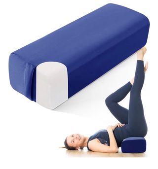 Cojín Yoga Rectangular Azul