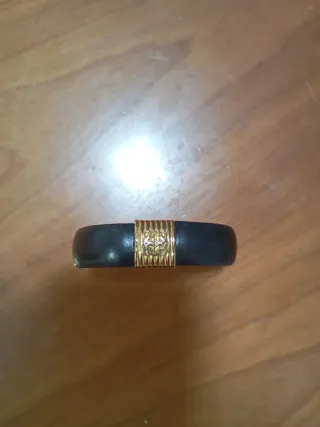 Pulsera Loewe Cuero y Oro