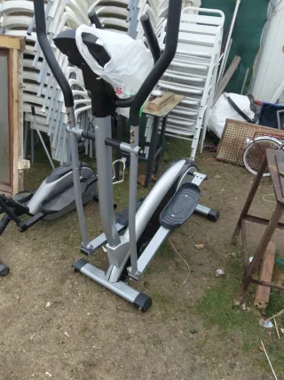 Bicicleta Elíptica Gris