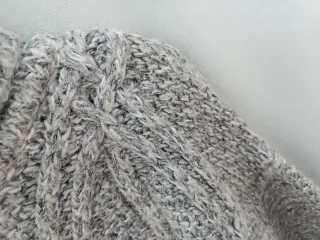 Jersey Zara punto cuello alto talla M