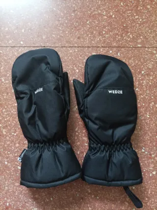 Pantalón de esquí rosa con tirantes