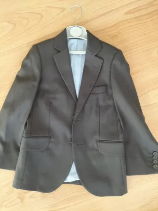 Americana niño azul marino inglesa, talla 7-8 años