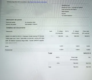 Portátil Gaming ASUS V16 V3607VH-RP019 RTX 5050