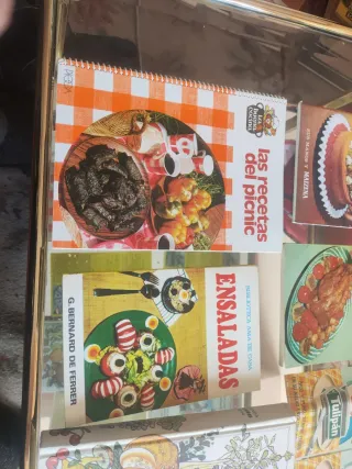 Pack libros de cocina vintage (años 70–90) – Lote