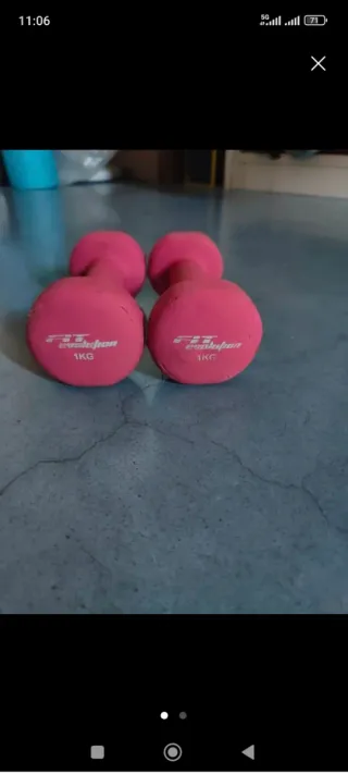 Manubri Fit Evolution 1kg x 2