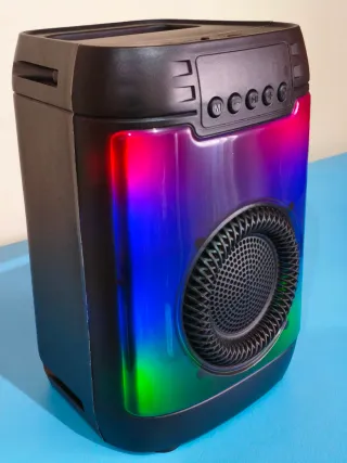 Altavoz Bluetooth Multicolor con Luces LED