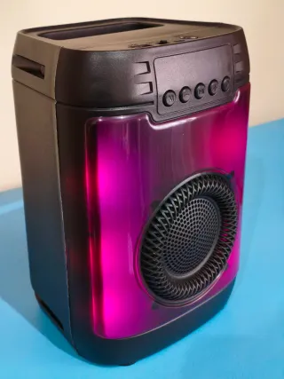 Altavoz Bluetooth Multicolor con Luces LED