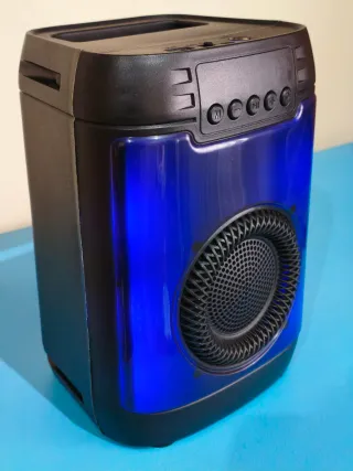 Altavoz Bluetooth Multicolor con Luces LED