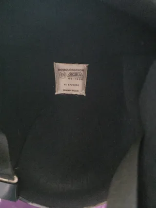 Casco Moto NZI Negro con Diseño