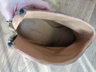 Botines Zara Ante Camel Talla 36