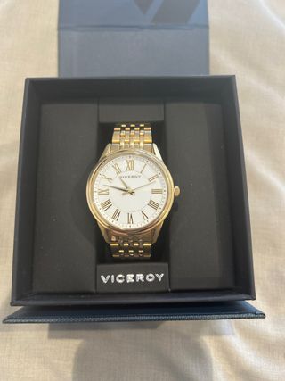 Reloj Viceroy Dorado y Blanco