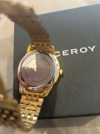 Reloj Viceroy Dorado y Blanco