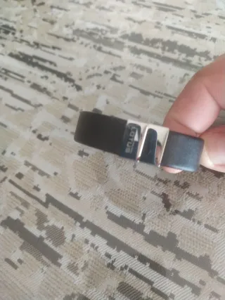 Pulsera Lotus Hombre/Niño Negra y Plateada