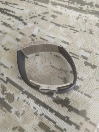 Pulsera Lotus Hombre/Niño Negra y Plateada