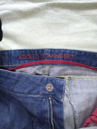 Vaqueros Adolfo Dominguez Azules Talla M