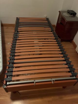 Cama articulada con colchón látex