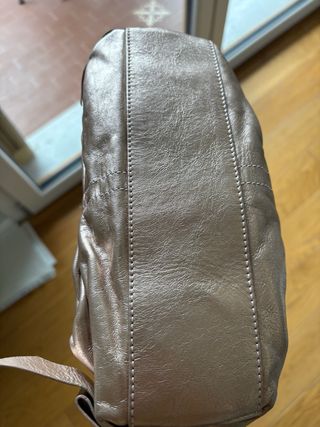 Borsetta Blugirl Blumarine oro rosa con strass