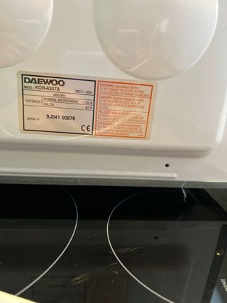 Microondas Daewoo KOR 6347A