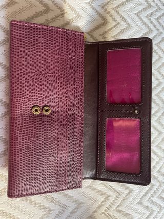 Cartera Salvatore Ferragamo Piel Morada