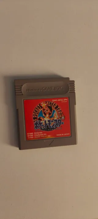 Pokemon Rojo Edición Japonesa Game Boy