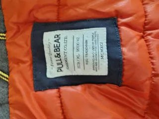 Abrigo azul marino hombre