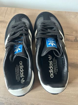 Adidas Samba Zapatillas Negras Blancas