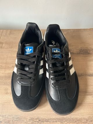 Adidas Samba Zapatillas Negras Blancas