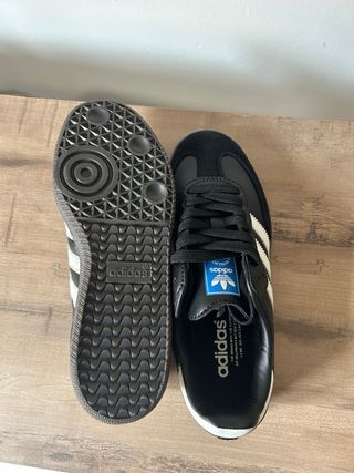 Adidas Samba Zapatillas Negras Blancas