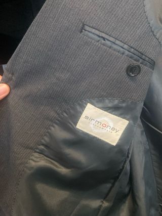 Abito uomo Corneliani taglia 48 grigio