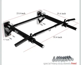 Barra Dominadas Pared JX FITNESS
