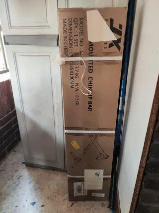 Barra Dominadas Pared JX FITNESS