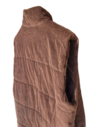 Chaleco TERRY Marrón Talla L