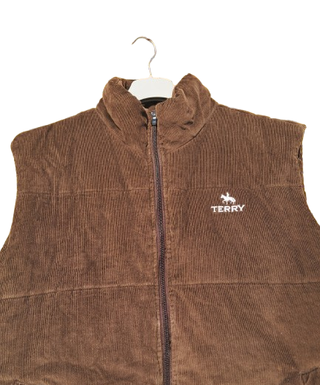 Chaleco TERRY Marrón Talla L
