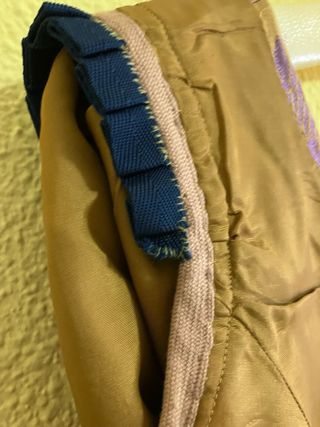 Corpiño Fallera Oro y Morado