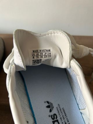 Adidas Samba Gris y Blanco