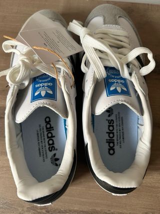 Adidas Samba Gris y Blanco