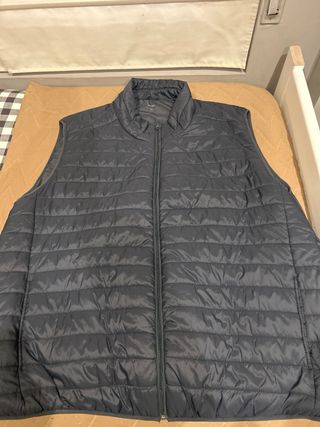 Chaleco acolchado KIABI gris XXL