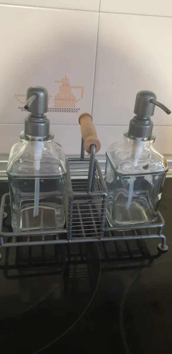 Juego de aceitera y vinagreea