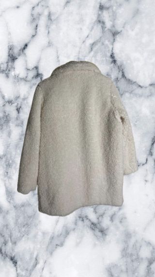 Cappotto Teddy/ pelliccia beige