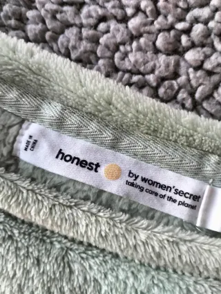 Pijama polar Woman Secret verde mujer