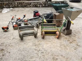 Lote Herramientas Agrícolas, tractor.