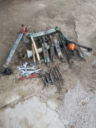 Lote Herramientas Agrícolas, tractor.