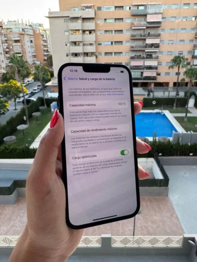 iPhone 14 128GB Negro Batería más 90%