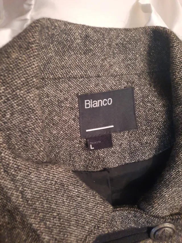 Pantalones de traje grises