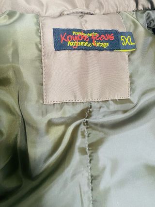Chaqueta Caballero Marrón dos talla 4XL - 5XL