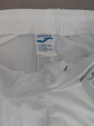 Pantalón corto deportivo Joma blanco Talla 5XS