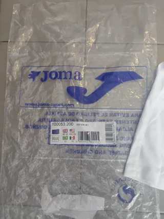 Pantalón corto deportivo Joma blanco Talla 5XS