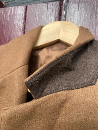 Abrigo de lana COS Talla 42 color camel